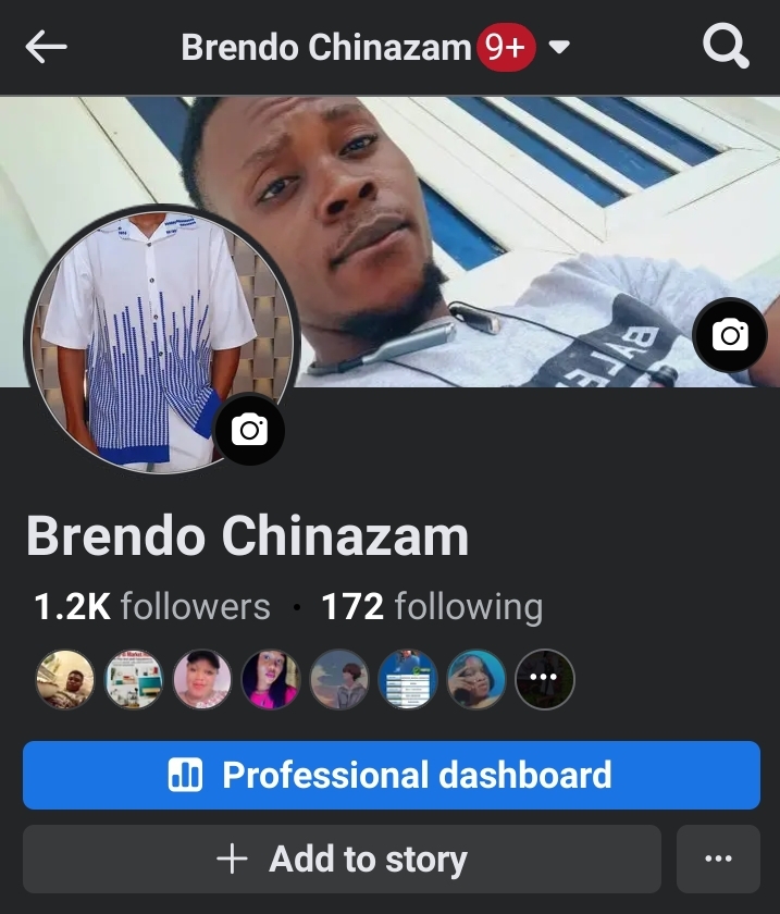 Facebook page follow